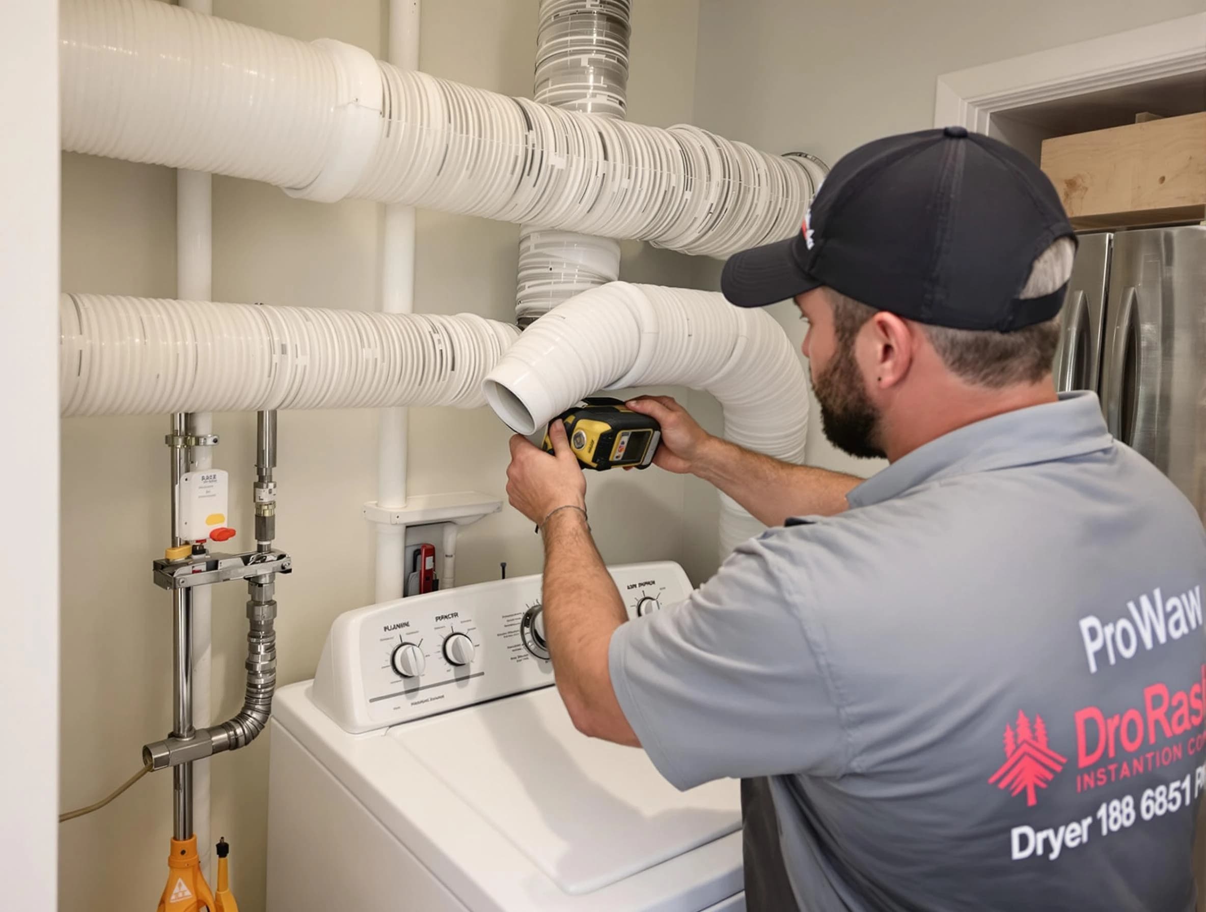 Professional dryer vent hose installation by Stoughton Dryer Vent Cleaning in Stoughton