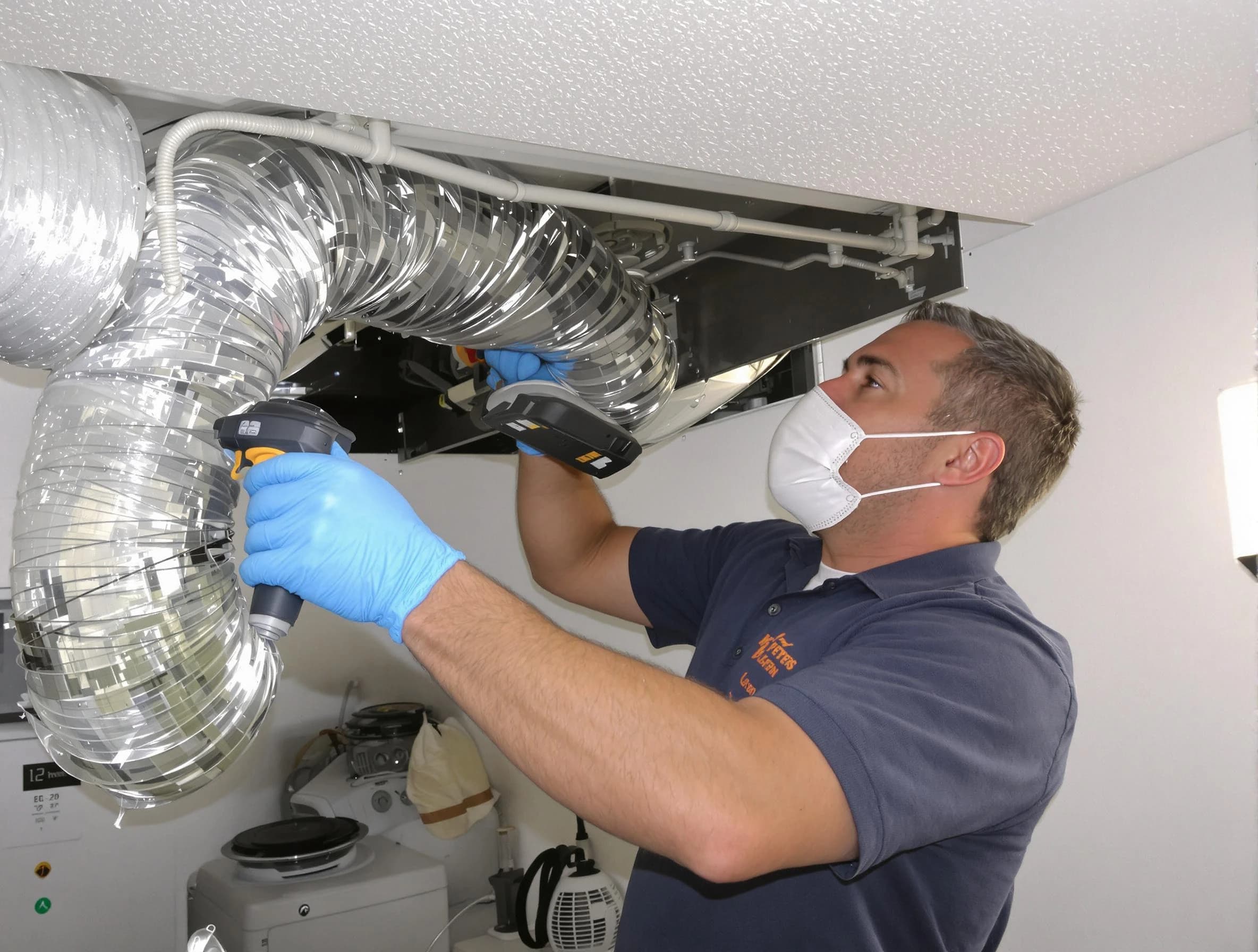 Stoughton Dryer Vent Cleaning professional performing thorough residential dryer vent cleaning in Stoughton