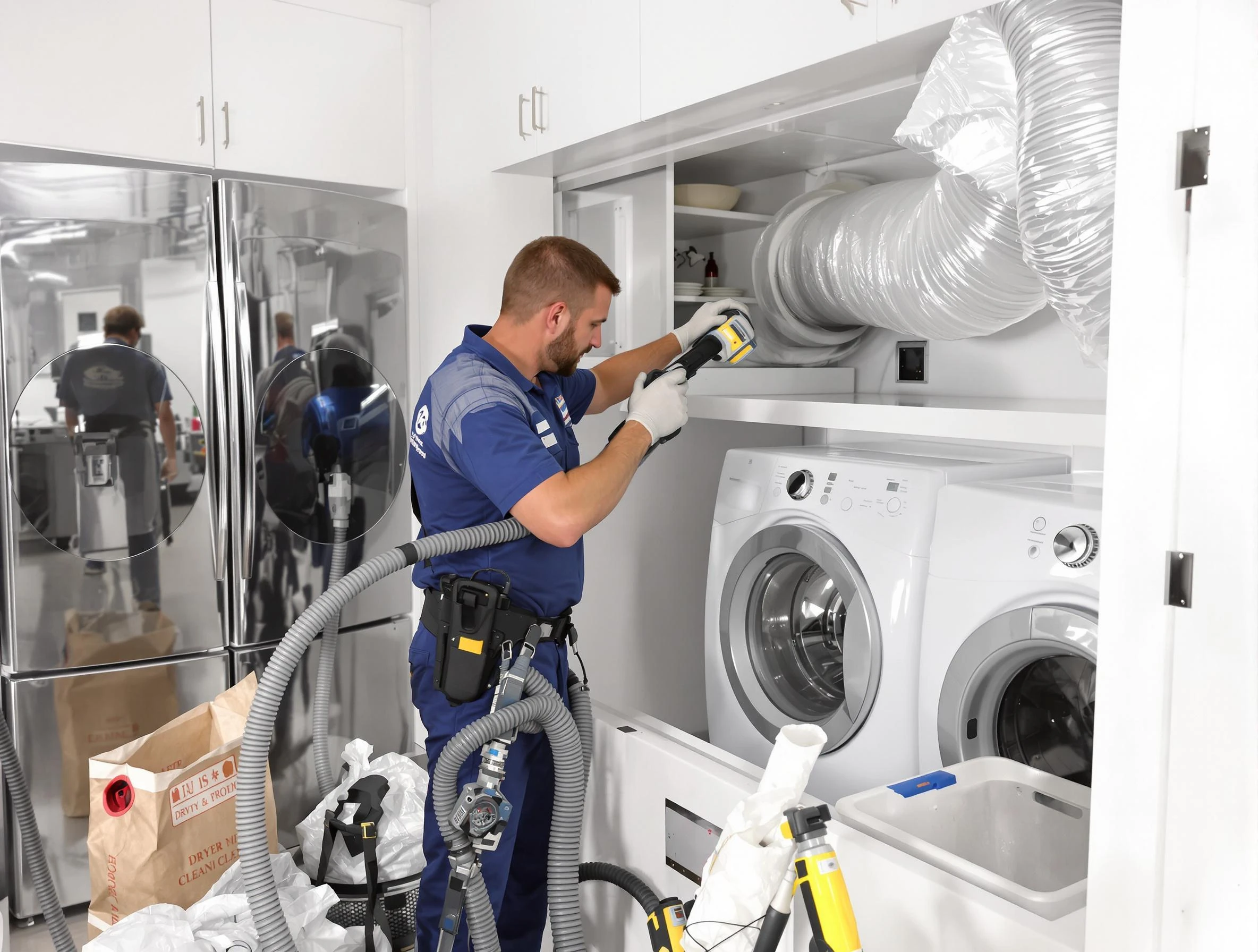Professional duct cleaning by Stoughton Dryer Vent Cleaning in Stoughton