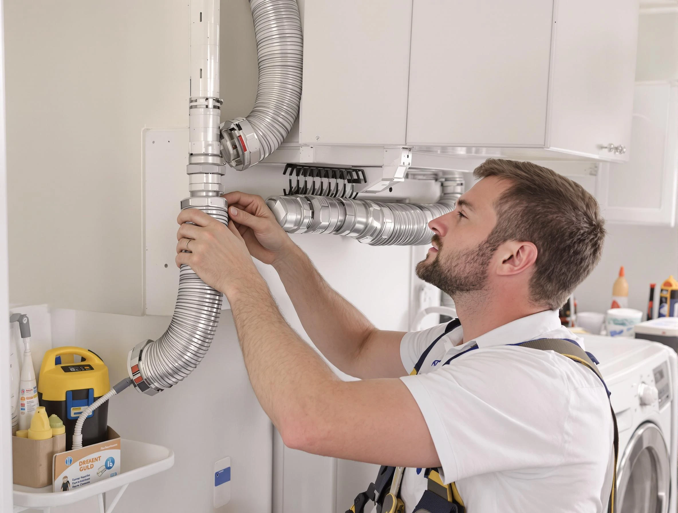 Professional dryer vent repair and installation by Stoughton Dryer Vent Cleaning in Stoughton