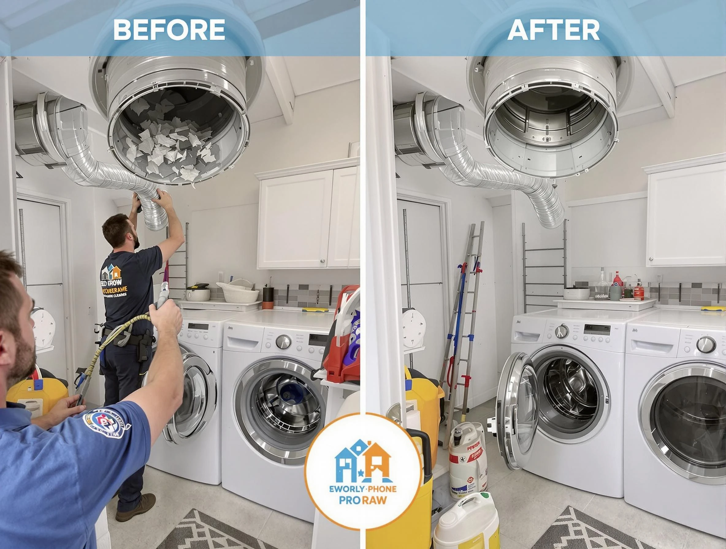 Residential dryer vent cleaning by Stoughton Dryer Vent Cleaning in Stoughton